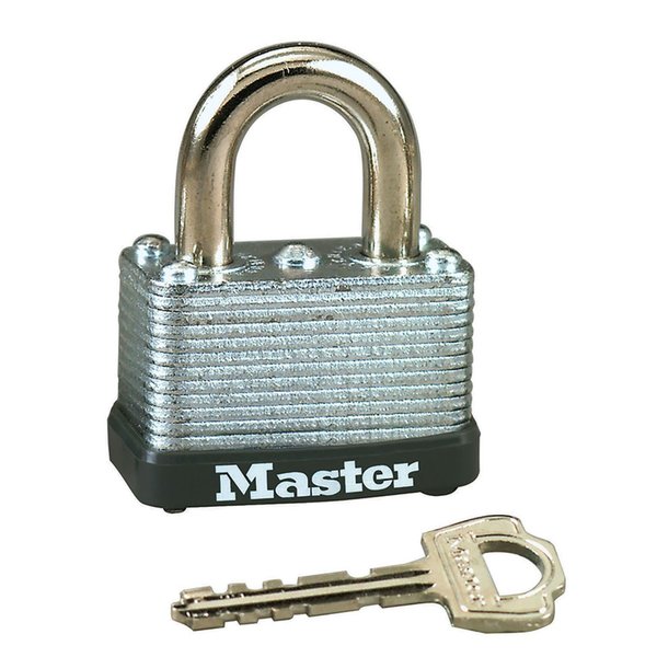 Master Lock Master Lock 1-1/2 in. W Laminated Steel Warded Locking Padlock 22D